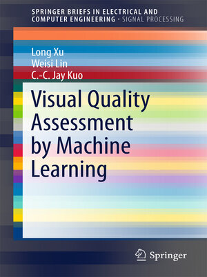 cover image of Visual Quality Assessment by Machine Learning